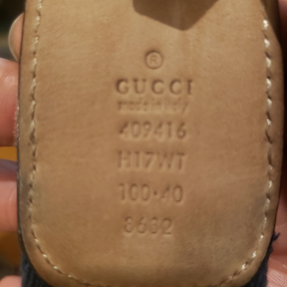 Gucci Tan Leather Sole
